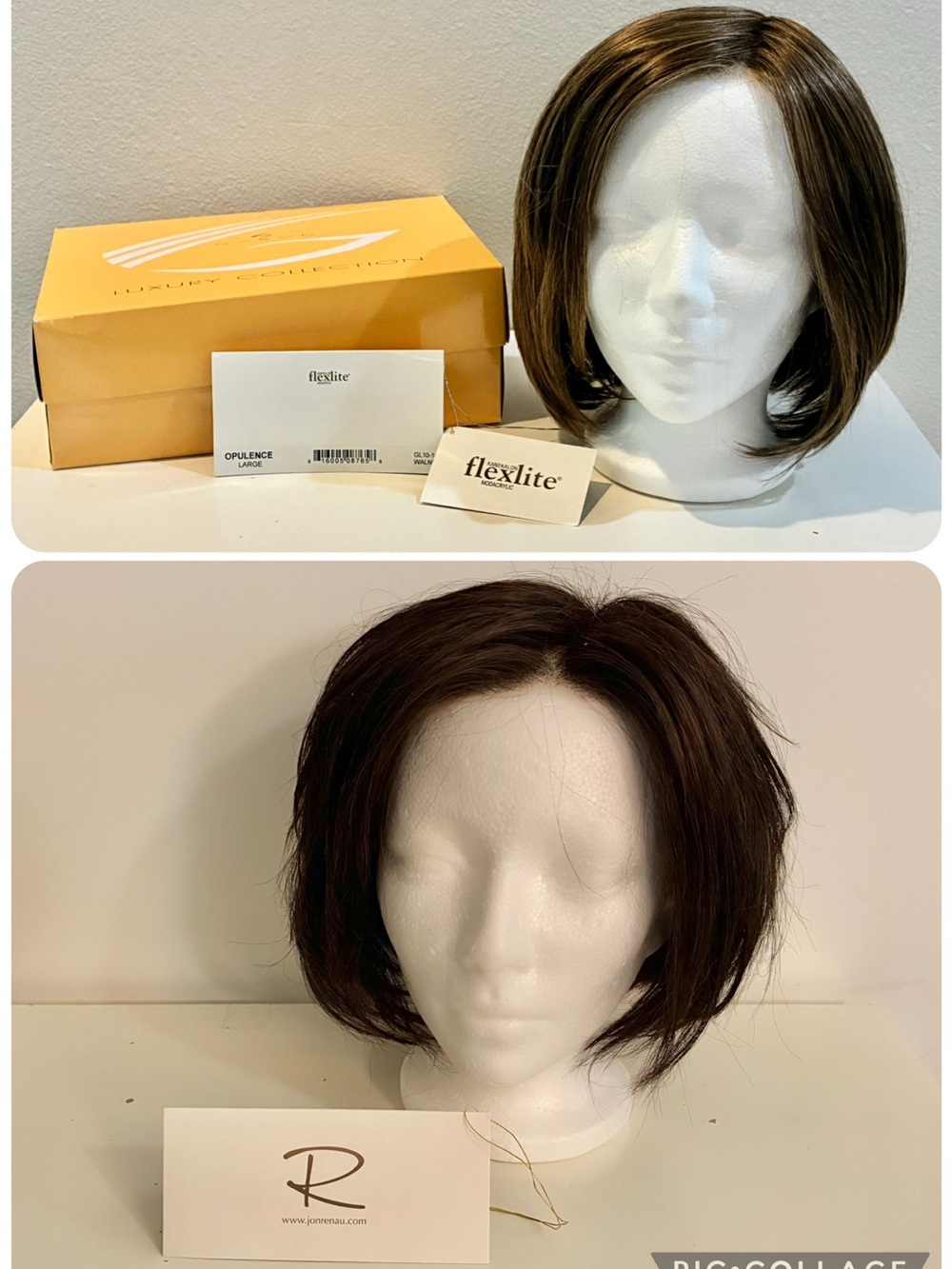 Wig Bundle, Gabor Opulence GL 10/14, Jon Renau Ignite 4/33, Large size cap, lace